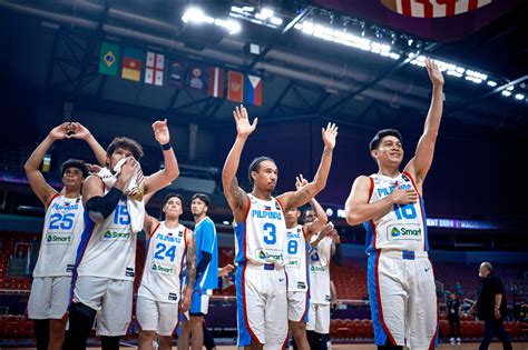 gilas pilipinas schedule|Heart and passion of Gilas Pilipinas seals a Semi.
